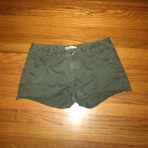 Army Green Shorts